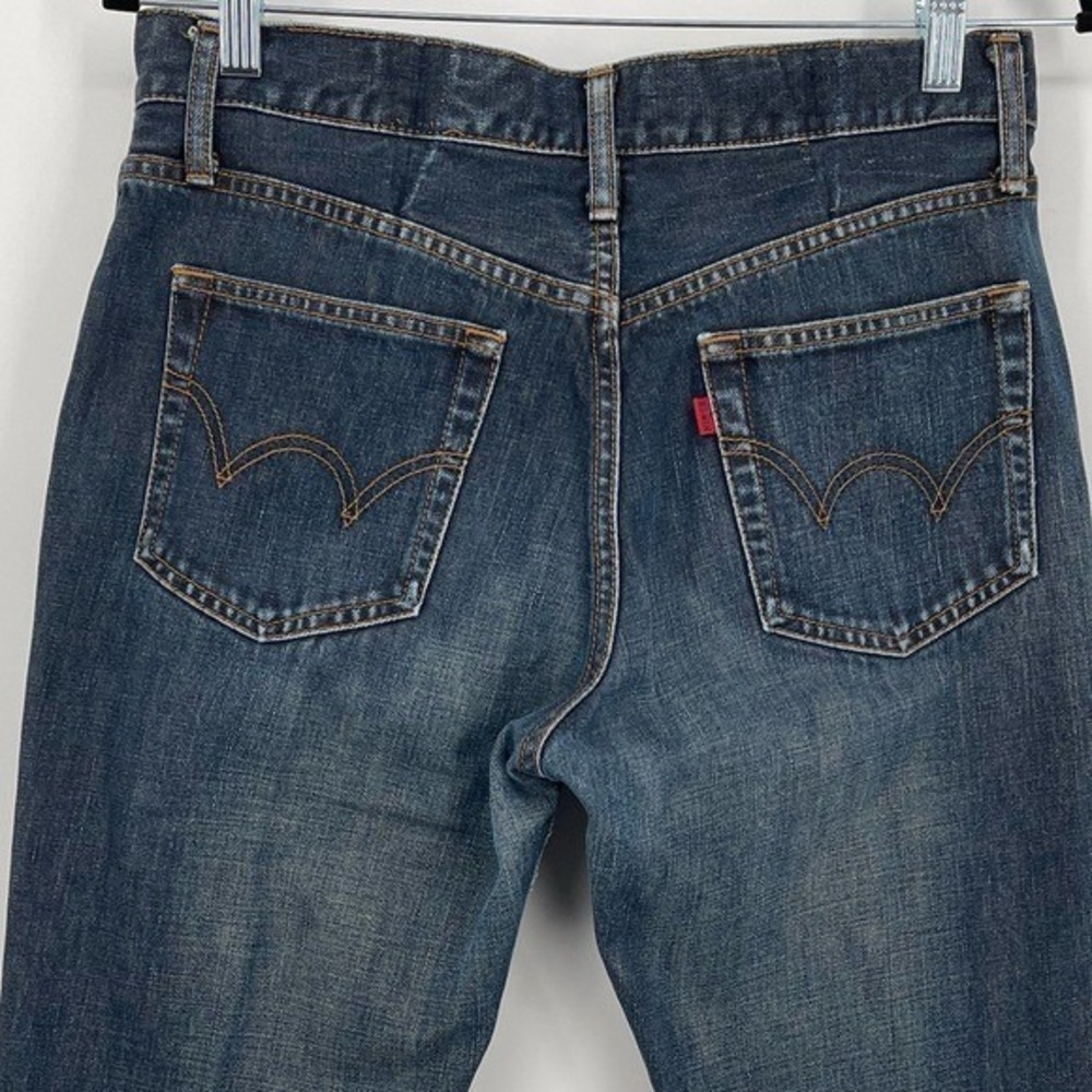 Edwin Japanese Selvedge Denim 100% Cotton Distressed size 32 EUC